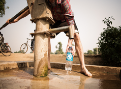 Indien Wasserflasche