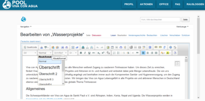 Überschrift Ebenen